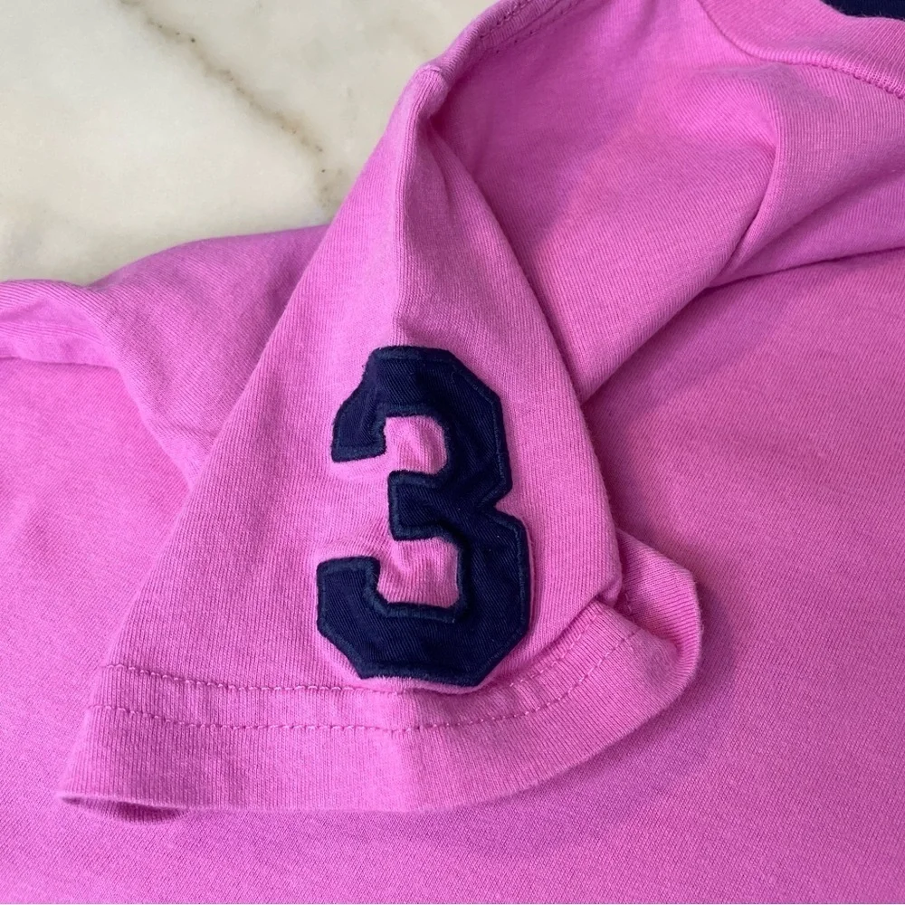 Polo Ralph Lauren Kids bright pink Big Pony Cotton Jersey Tee size 5